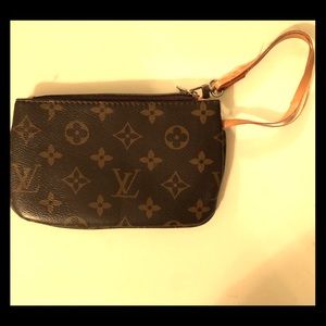 Louis Vuitton Wristlet (not change purse)